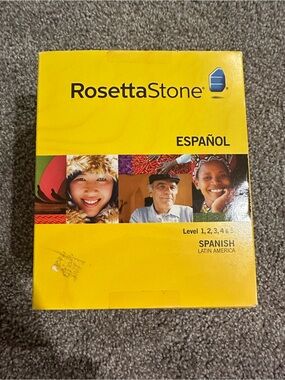 Rosetta Stone Spanish (Latin America) Language Learning CD Set - Yellow